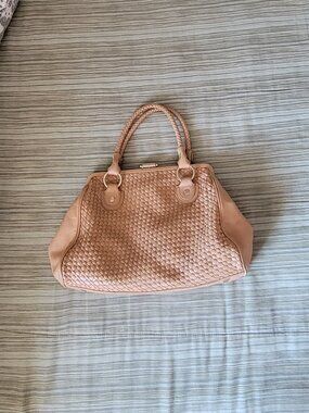 Beige, handbag